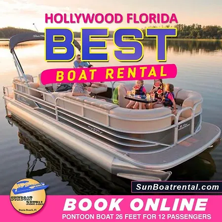 Sunboat Rental - Pontoon Boat Rental